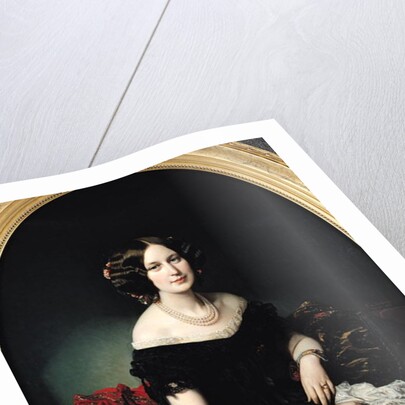 Portrait of the Baroness of Weisweiller, 1853 by Federico de Madrazo y Kuntz