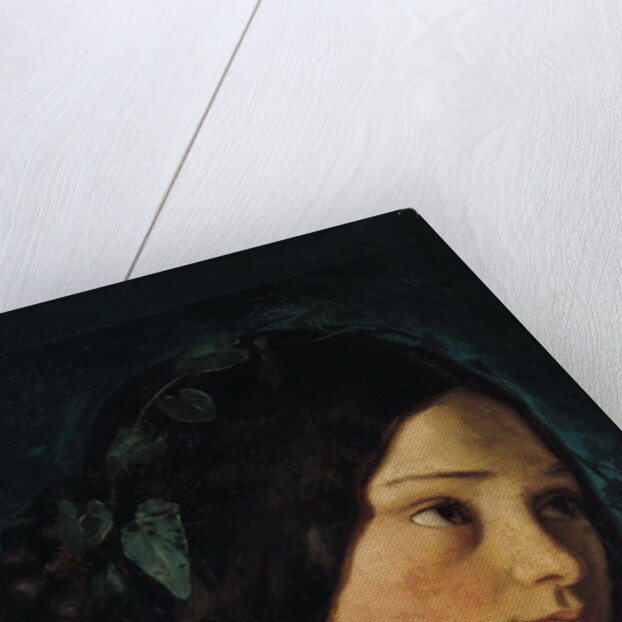 Portrait of Zelie Courbet, c.1842 by Gustave Courbet