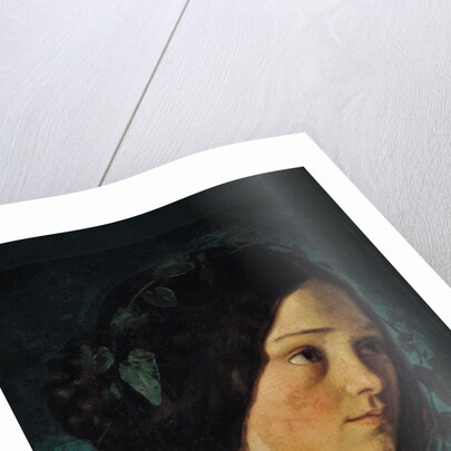 Portrait of Zelie Courbet, c.1842 by Gustave Courbet