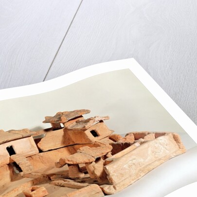 Funerary model of a farm, from Thanh Hoa, Vietnam by School Chinese