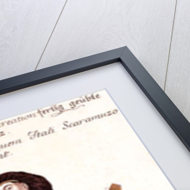 Scaramouche on Horseback by German School