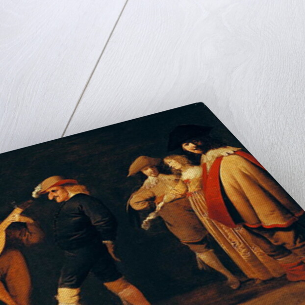Farce Actors Dancing by Pieter Jansz. Quast