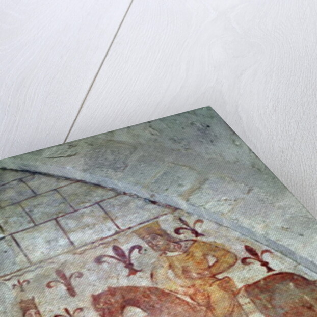 Hugues IX Lusignan defeating Nur al-Din in Syria by French School