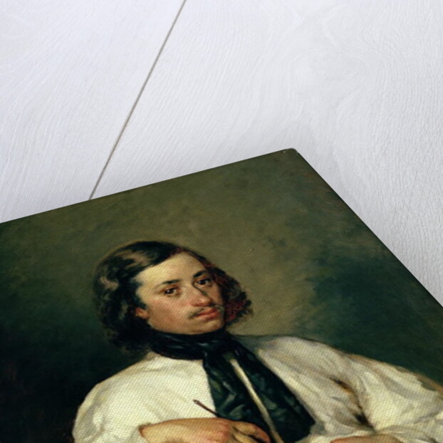 Portrait of Armand Ono, known as The Man with the Pipe, 1843 by Jean-Francois Millet