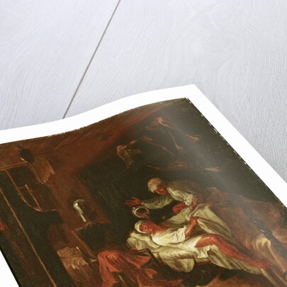 La Rancune Maliciously Pours her Chamber Pot over the Merchant from the Bas-Maine by Jean de Coulom