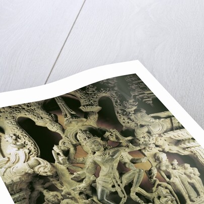 Lintel with Shiva Nataraja, Kakatiya dynasty by School Indian