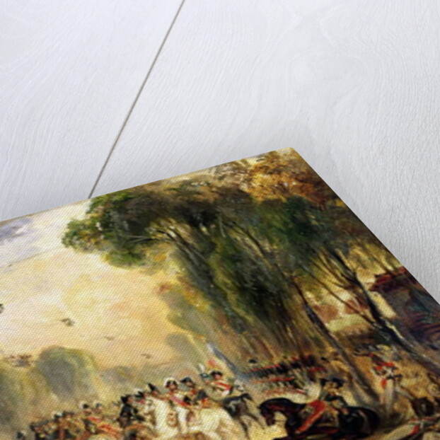 Assassination Attempt on King Louis-Philippe by Giuseppe Fieschi Boulevard du Temple, 28th July 1835 by Francois Gabriel Guillaume Lepaulle