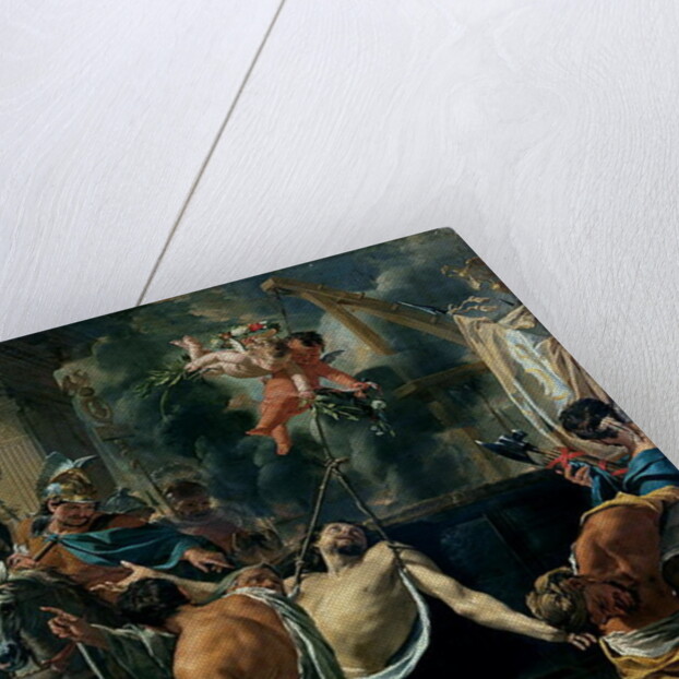 The Martyrdom of St. John the Evangelist by Charles Le Brun