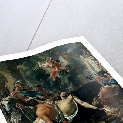 The Martyrdom of St. John the Evangelist by Charles Le Brun