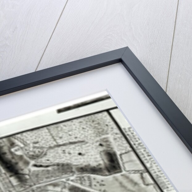 Map of Saintes, capital of Saintonge by Claude Masse