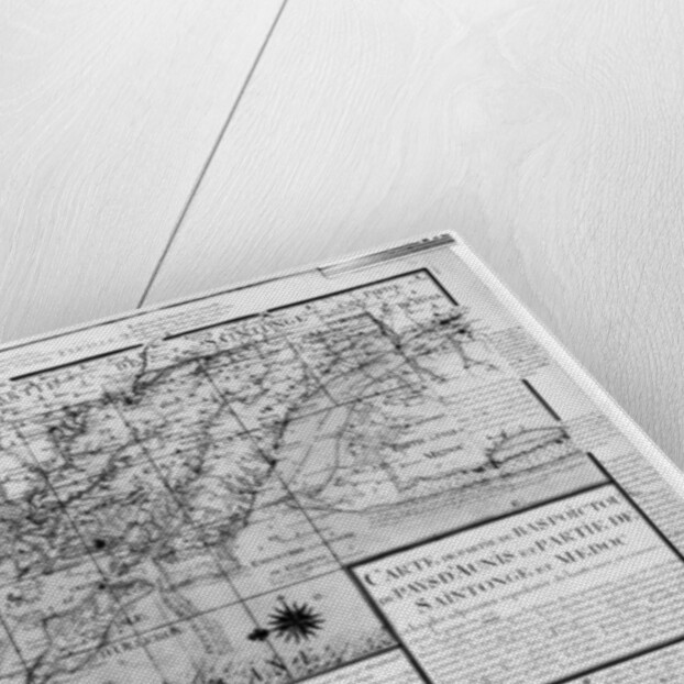 Atlas 131 F fol.2 Map of Bas Poitou, Pays d'Aunis, Saintonge and Medoc by Claude Masse