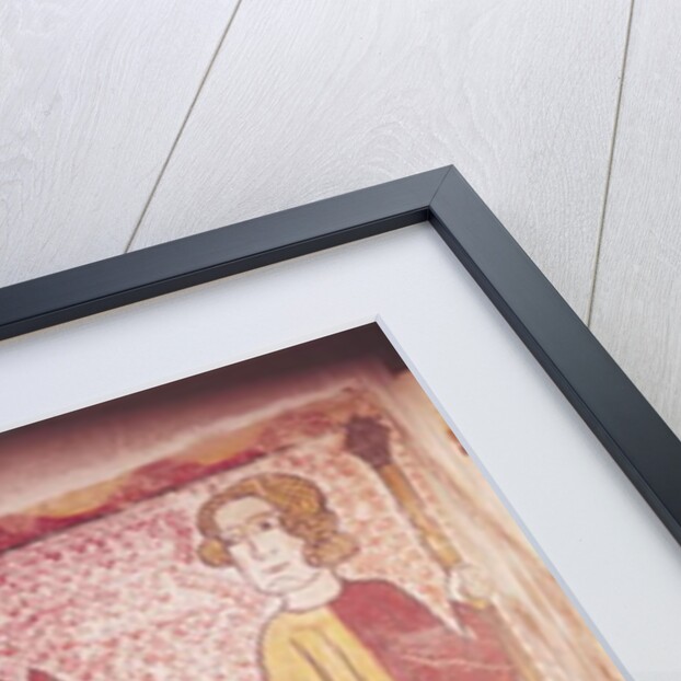 Horseman holding the reins of three horses by French School