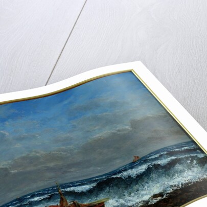 The Stormy Sea or, The Wave by Gustave Courbet
