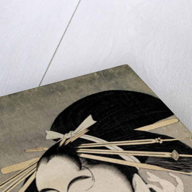 Head of a Woman by Kitagawa Utamaro