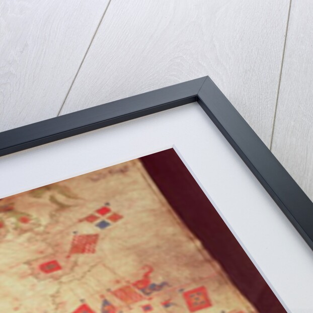 Map of the Atlantic Ocean, c.1550 by Portuguese School