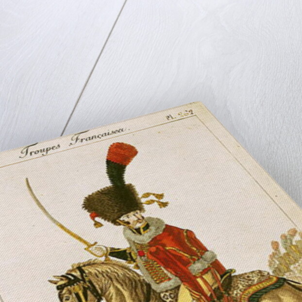 Officer of the Hussars of the Imperial Guard during the First Empire by French School