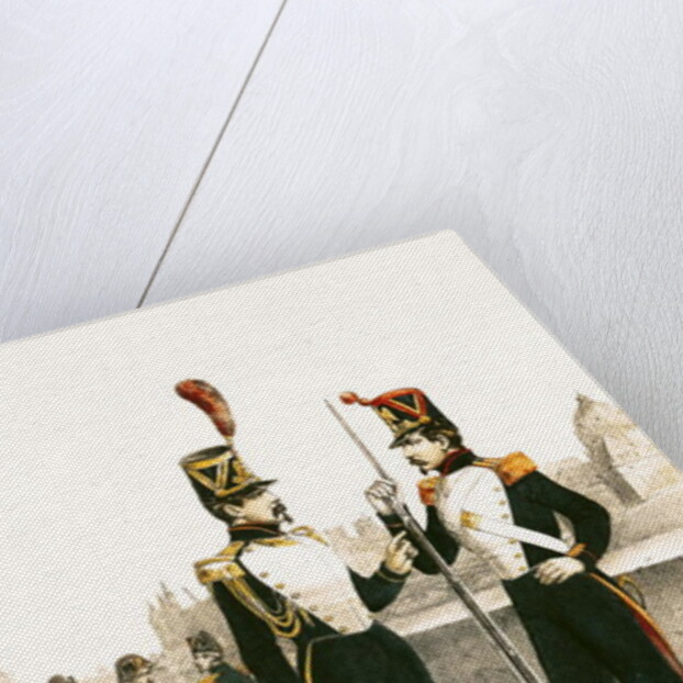 The Parisian Municipale Guard, formed 29th July 1830 by French School