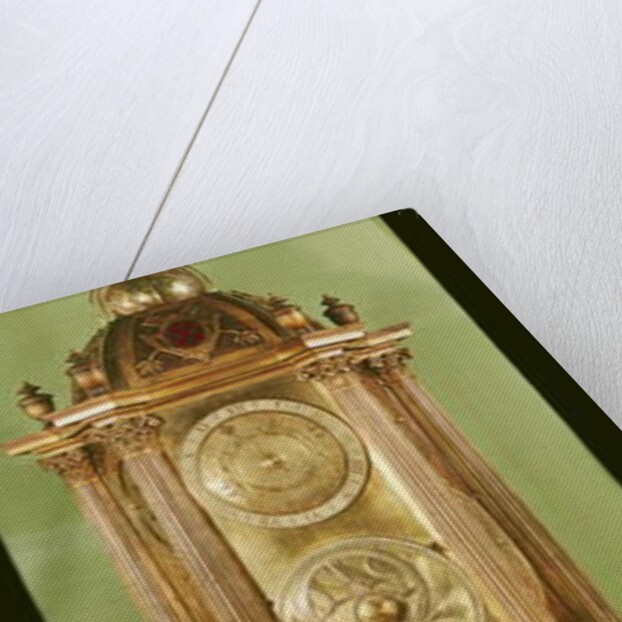 Planetary clock, completed in 1520 by Oronce Fine