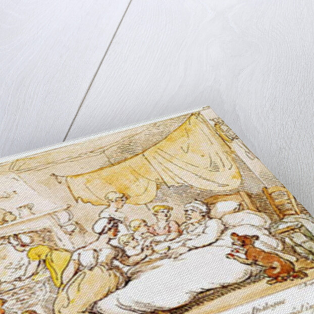 Miseries of Human Life: Introductory Dialogue. by Thomas Rowlandson