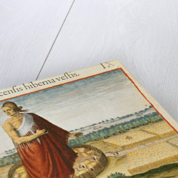 Pomeiooc Elder in a winter garment by Theodore de after White John Bry