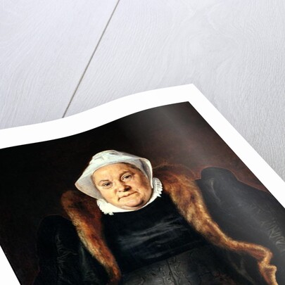 Portrait of an Elderly Woman or, The Falconer's Wife, 1558 by Frans Floris