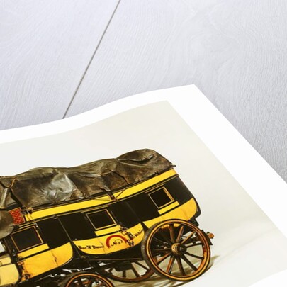 Model of a forty seat omnibus by French School