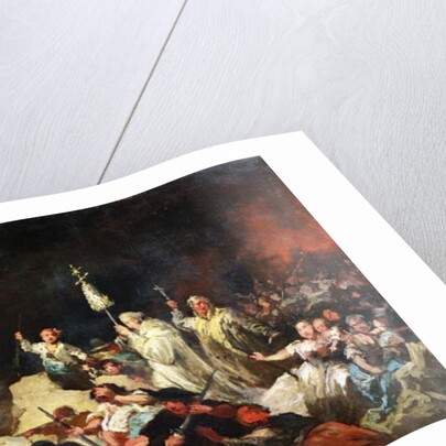 The Siege of Saragossa by Eugenio Lucas y Padilla