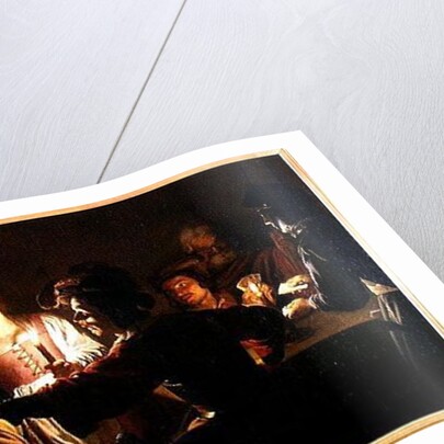 The Denial of St. Peter, c.1620 by Gerrit van Honthorst