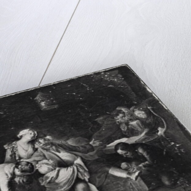 Jean Calas Bidding Farewell to his Family by Daniel Nikolaus Chodowiecki