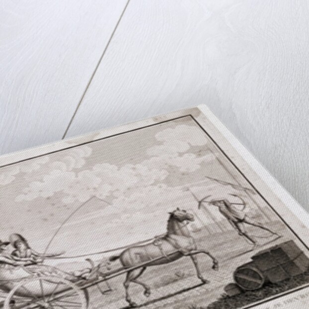 Caricature of the Nouveaux Riches, c.1795 by French School