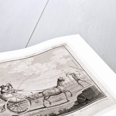 Caricature of the Nouveaux Riches, c.1795 by French School