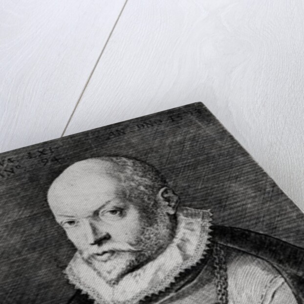 Portrait of Roland de Lassus 1593-94 by Jean or Johann Sadeler