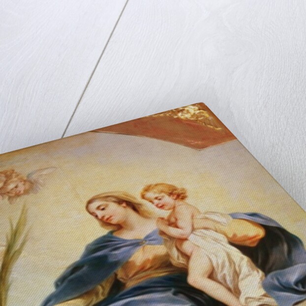 Louis XIII dedicating the Church of Notre-Dame-des-Victoires to the Virgin in 1629 by Carle van Loo