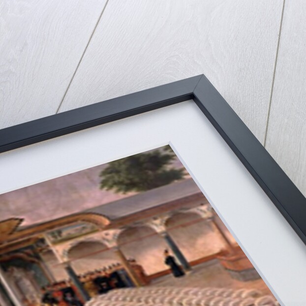 Reception at the Court of Sultan Selim III at the Topkapi Palace, late 18th century by Ottoman School