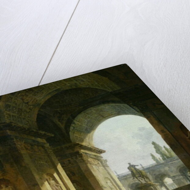 Picturesque View of the Capitol by Hubert Robert