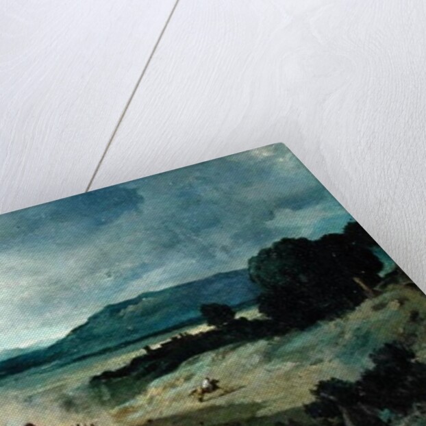 Roman Landscape, 1827 by Jean Baptiste Camille Corot
