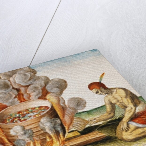 Cooking Food in a Terracotta Pot by John White