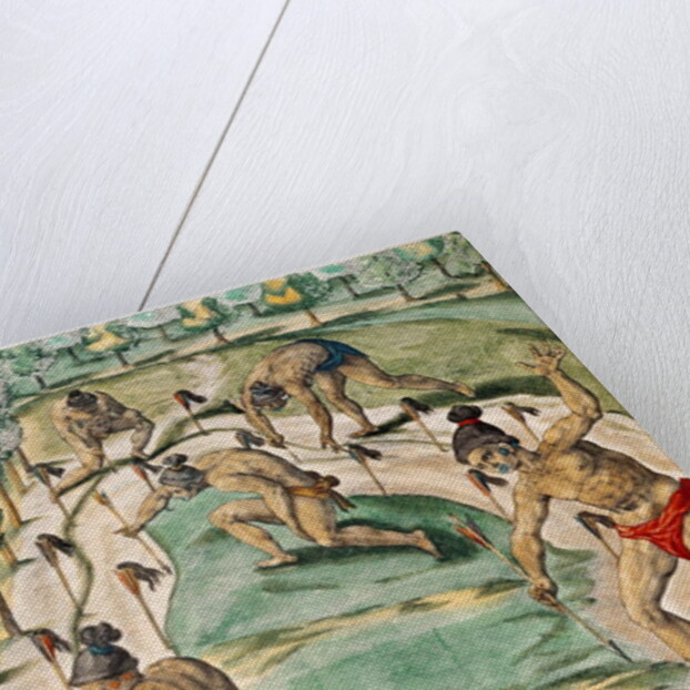 The Method of Declaring War by Jacques (1533-88) (after) Le Moyne