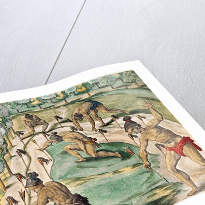 The Method of Declaring War by Jacques (1533-88) (after) Le Moyne