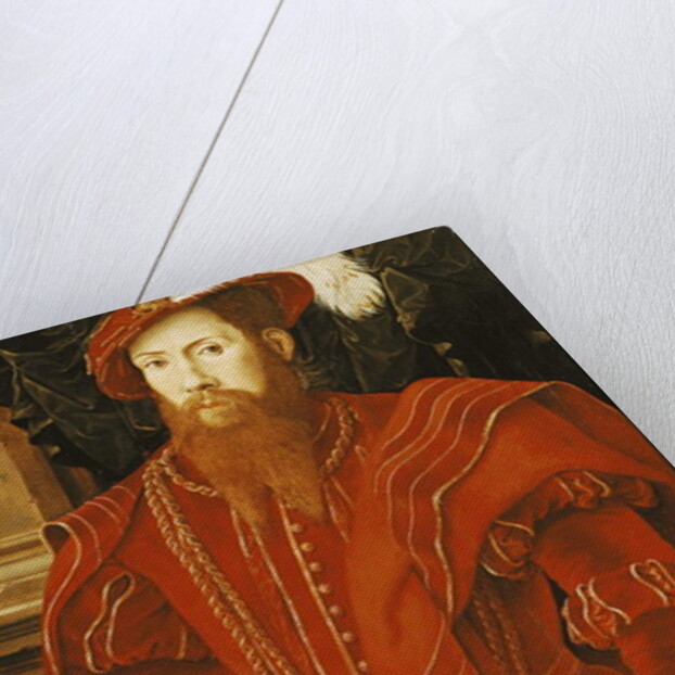 Portrait of a Gentleman of the English Court, 1546 by Hans (attr. to) Eworth or Ewoutsz