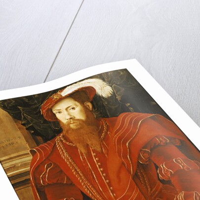 Portrait of a Gentleman of the English Court, 1546 by Hans (attr. to) Eworth or Ewoutsz
