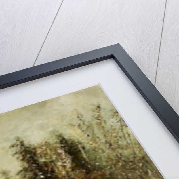 Entrance to the Forest in Winter. Snow Effect, 1873 by Gustave Courbet