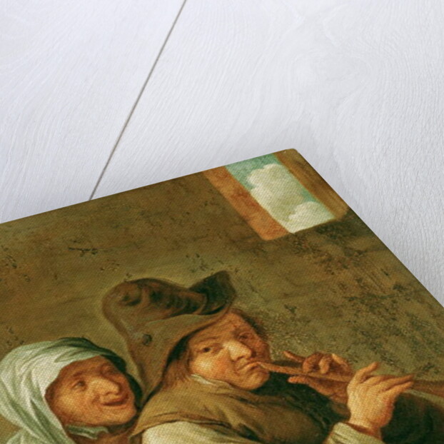 The Old Couple by Adriaen Jansz. van (school of) Ostade