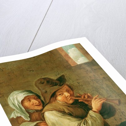 The Old Couple by Adriaen Jansz. van (school of) Ostade
