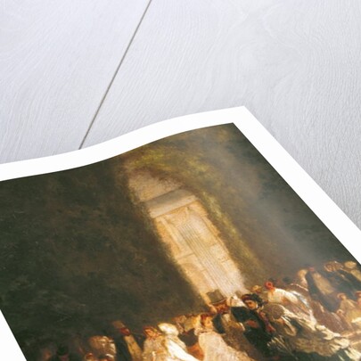 The Garden of the Tuileries during the Second Empire by French School