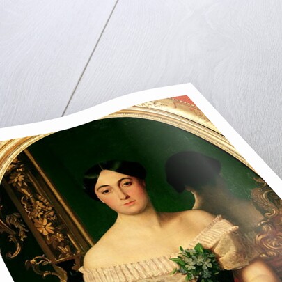 Portrait of Marianne Elisa Birch, 19th century by Jean Leon Gerome