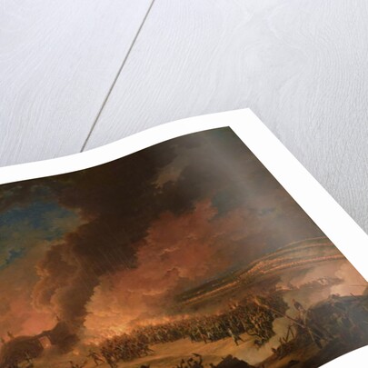 Napoleon Ist Visiting the Bivouacs on the Eve of the Battle of Austerlitz, 1st December 1805 by Baron Louis Albert Bacler d'Albe