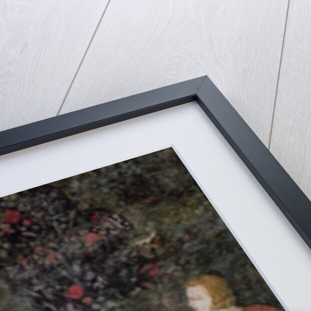 Detail of two falconers, from the Stag Room, 1343 by French School