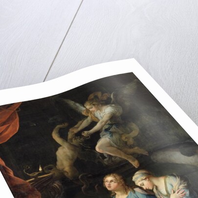 The Marriage of Tobias and Sarah. The First Night, 1733 by Pierre Parrocel