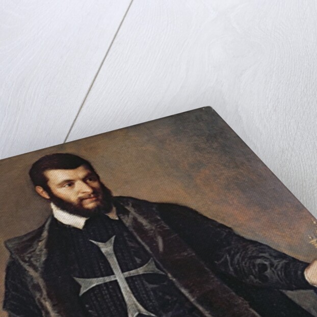 Portrait of a Knight of the Order of Malta by Titian